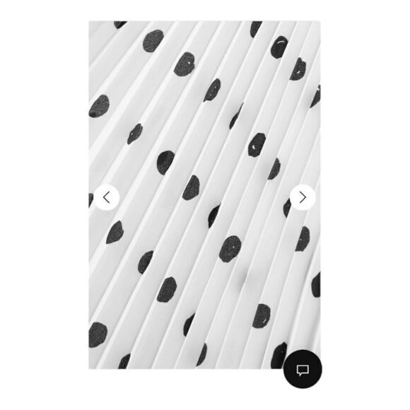 Balenciaga Pleated Polka Dot Crepe Midi Dress Size 6 (38) - Picture 5 of 15